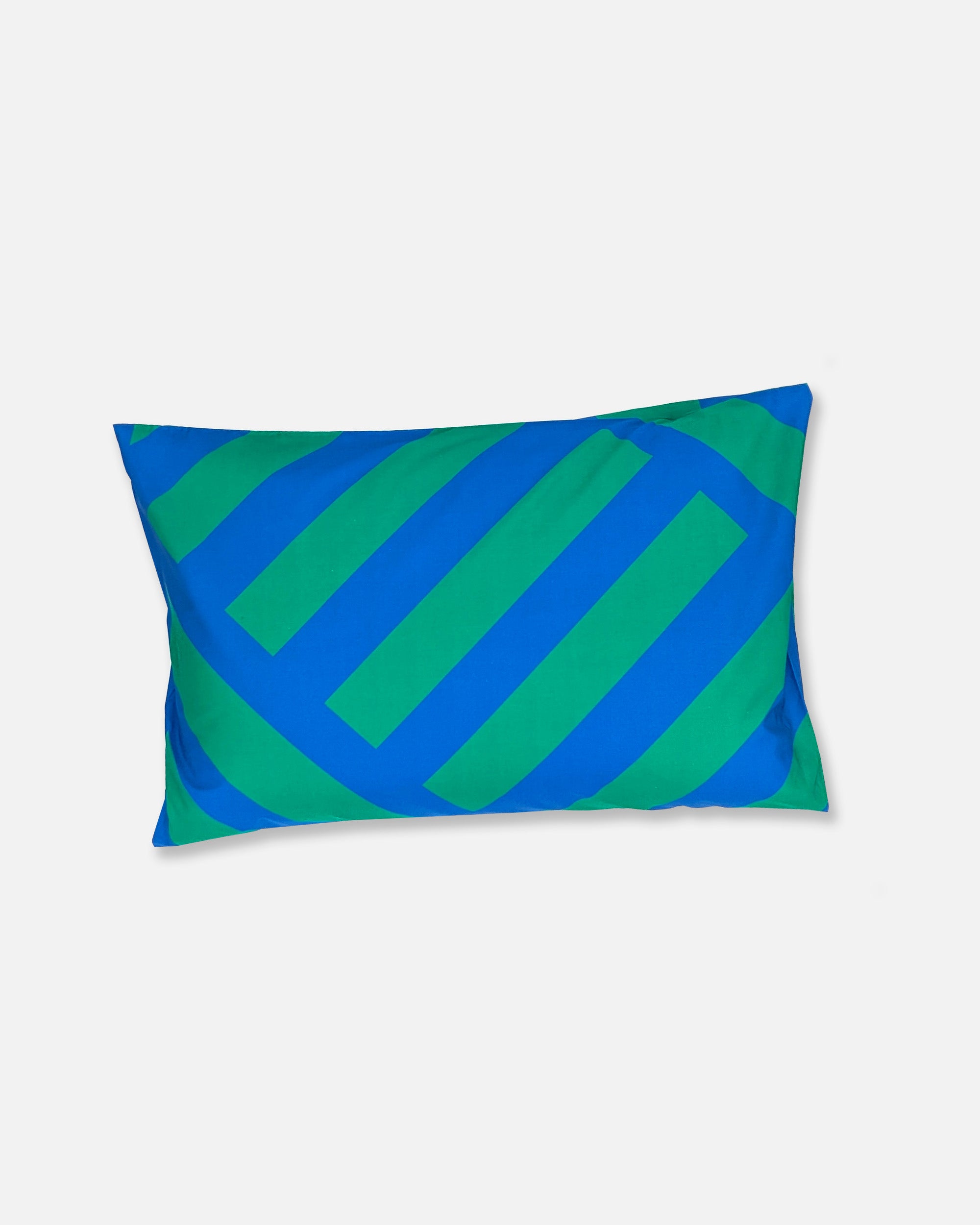 Sidewinder Pillowcase in Blue Green