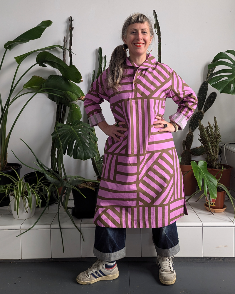 Sidewinder Nightshirt / Dress in Caramallow
