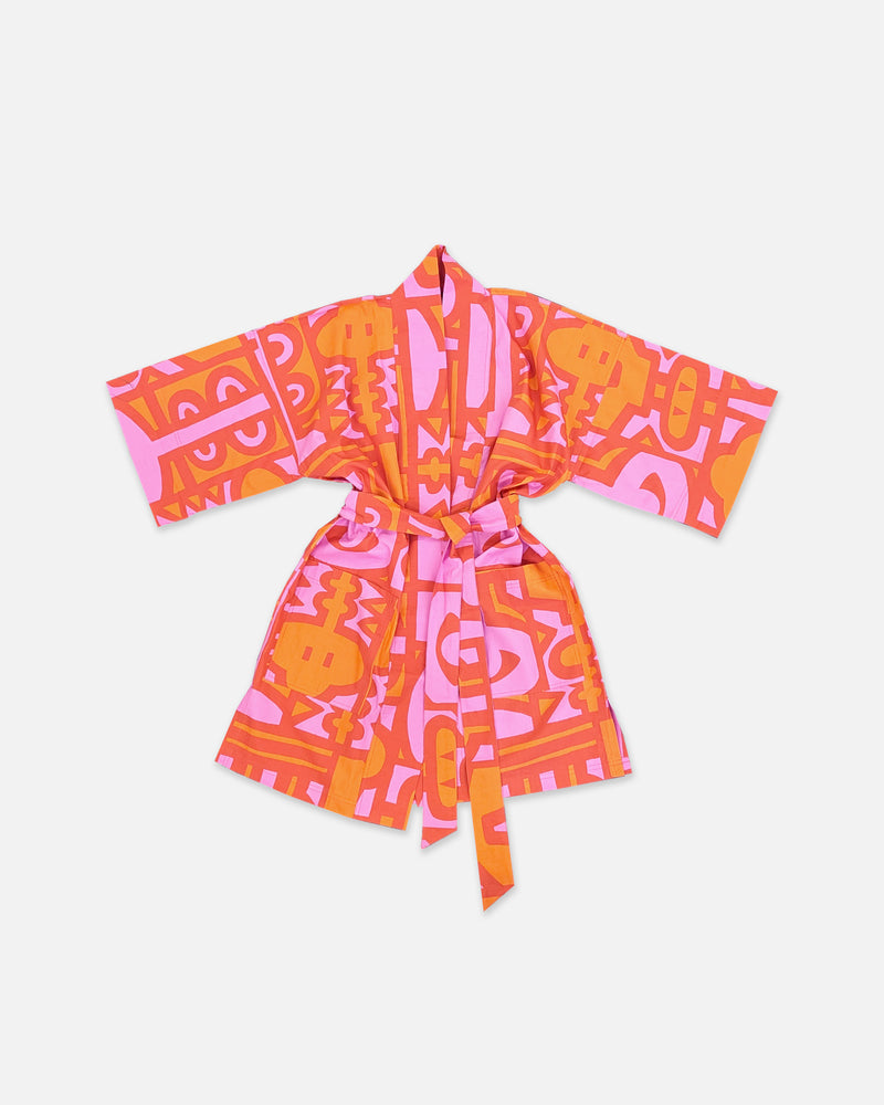Chameleon Robe in Cayenne