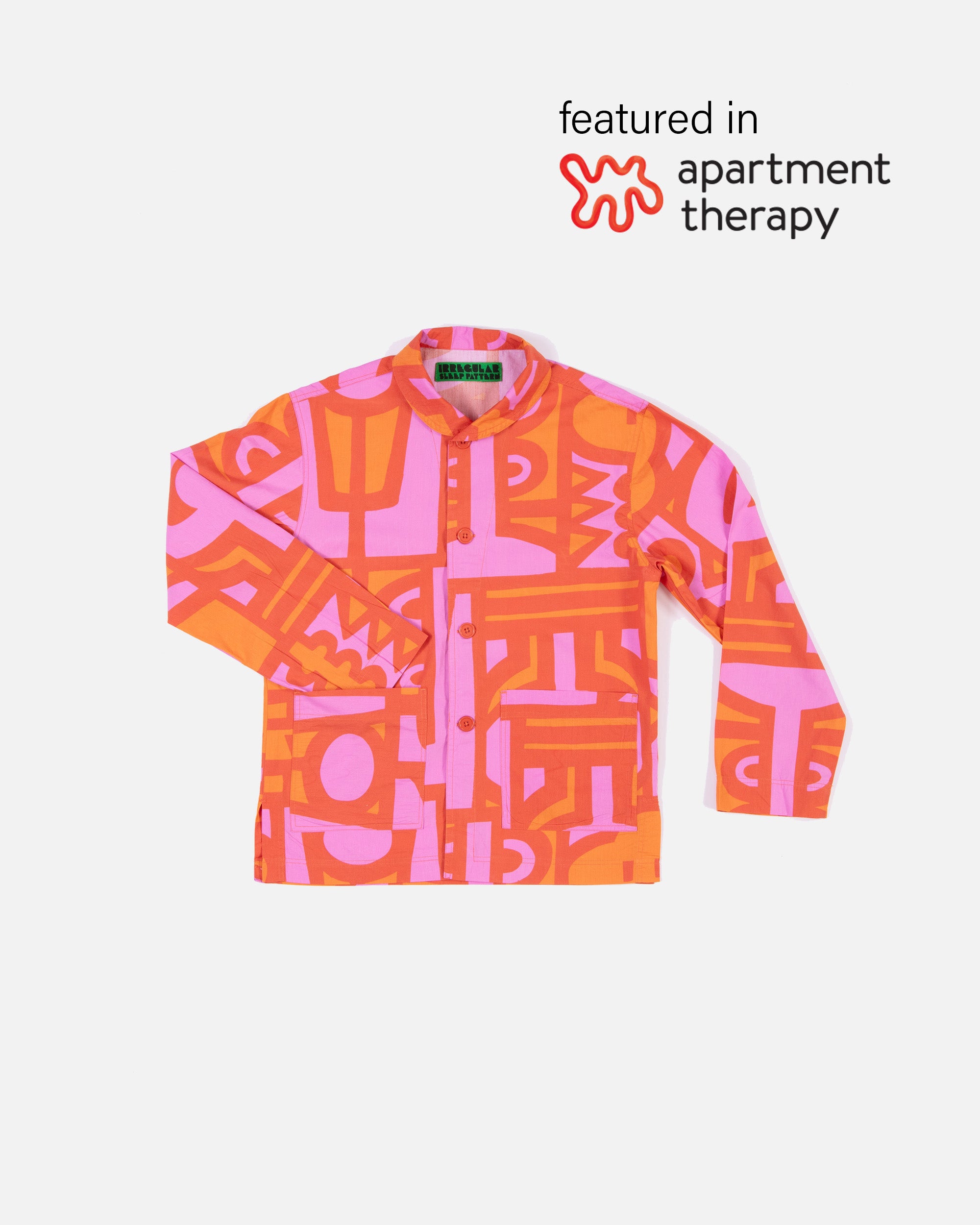 Chameleon Pyjama Jacket in Cayenne