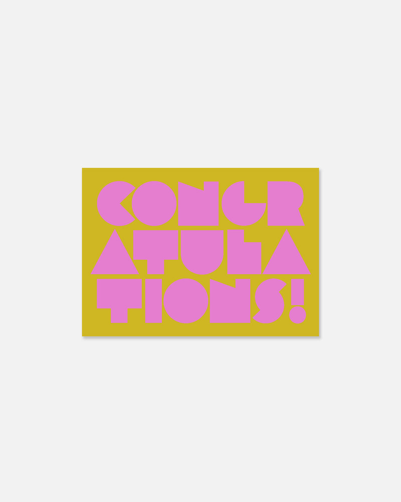 Congratulations Greeting Card