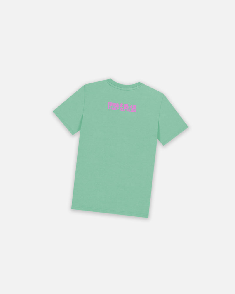 Kids Irregular T-shirt in Mint