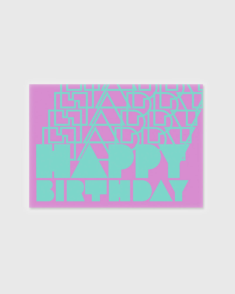 Birthday Greeting Card