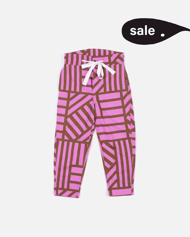 Sidewinder High Waisted Trousers in Caramallow