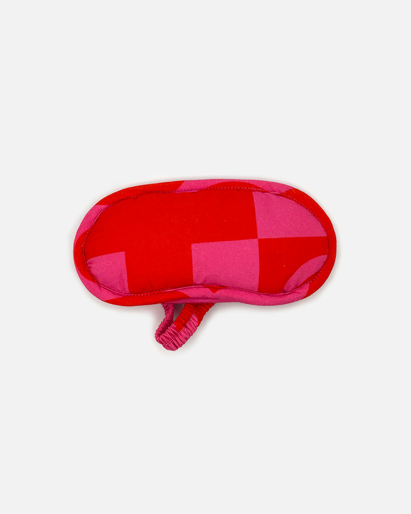 Organic Cotton Eye Mask in Hot Pink
