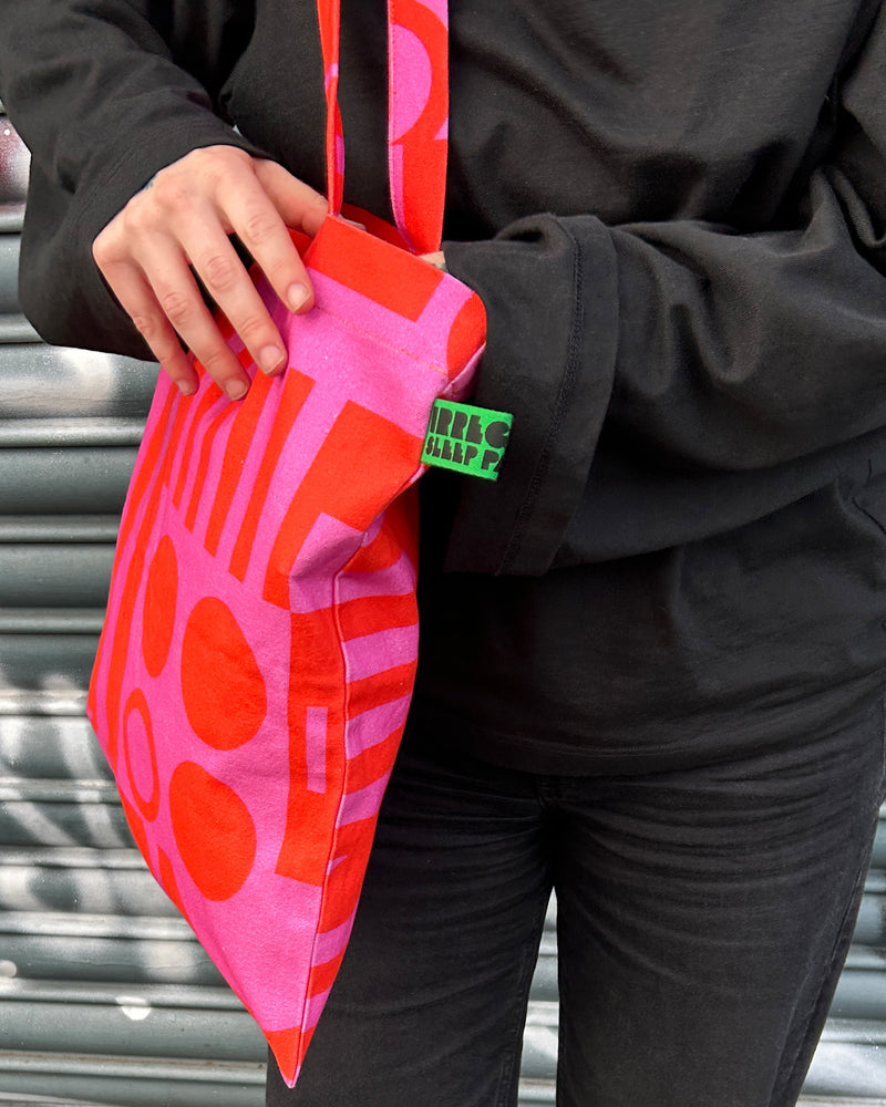 Paradox Tote bag in Hot Pink