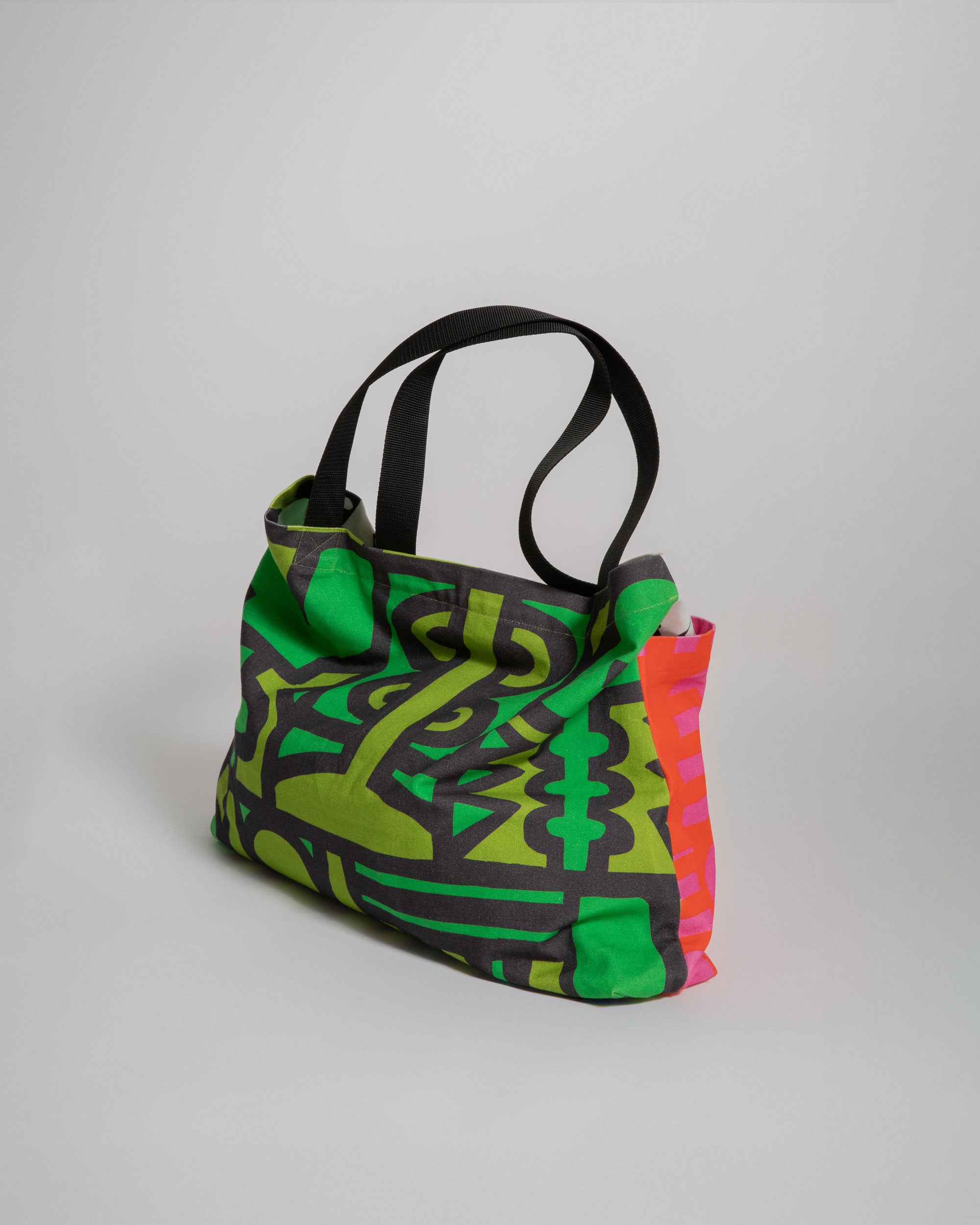 Market Bag in Hot Pink