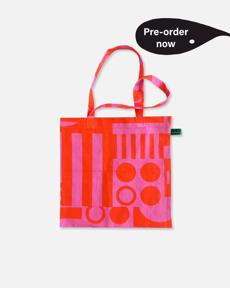 Paradox Tote bag in Hot Pink