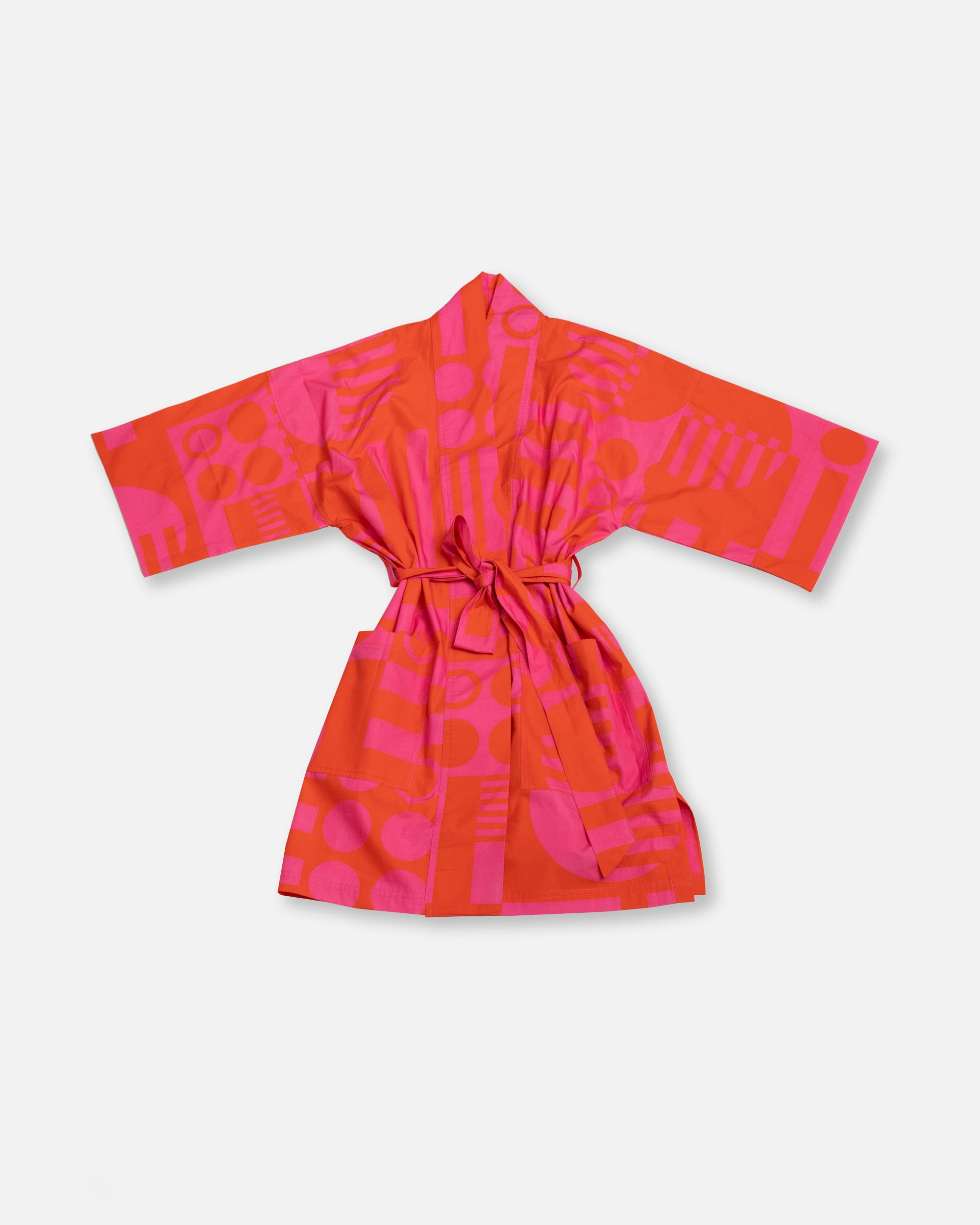 Pink Robe Paper Paradox Robe in Hot Pink | Irregular Sleep Pattern