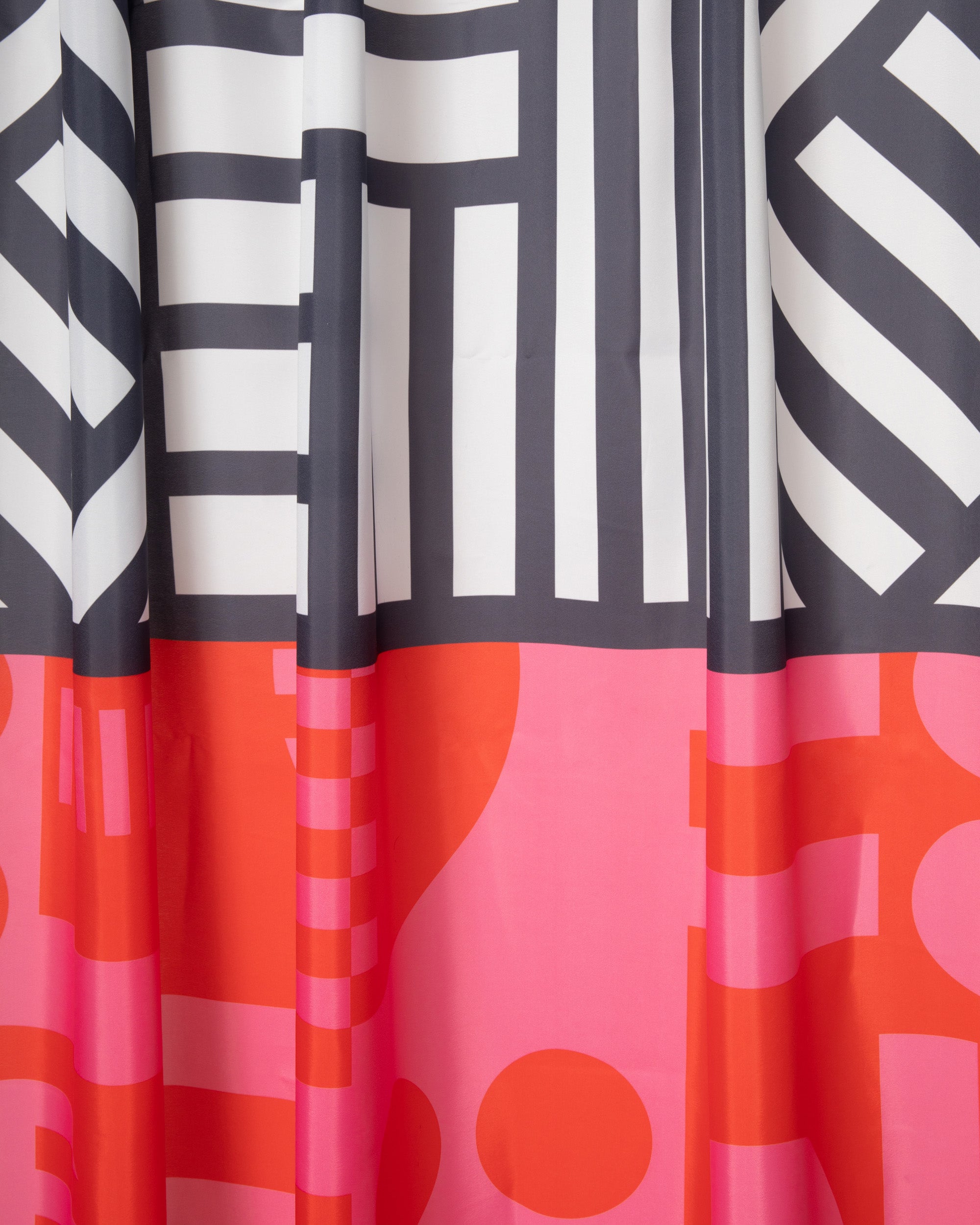 Shower Curtain Hot Pink
