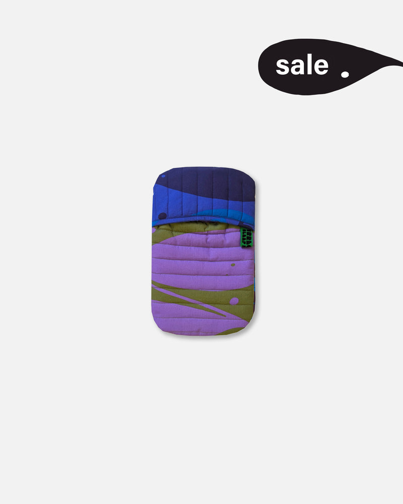 Quilted Hot Water Bottle in Barbarian