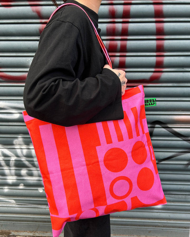 Paradox Tote bag in Hot Pink