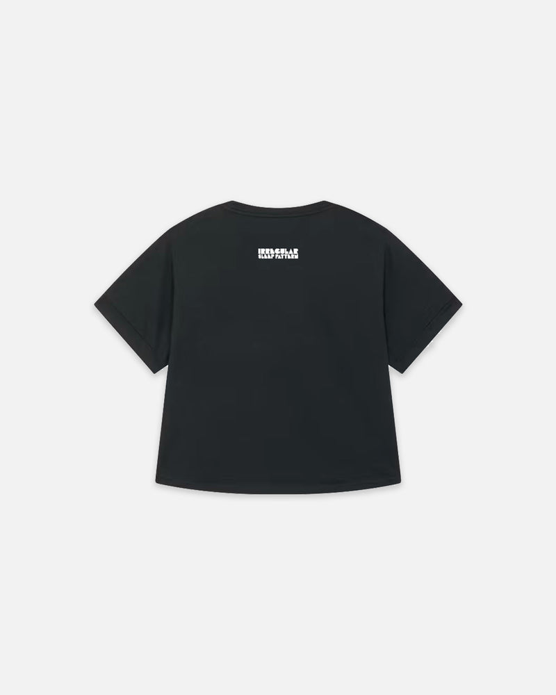 Irregular T-shirt in Black