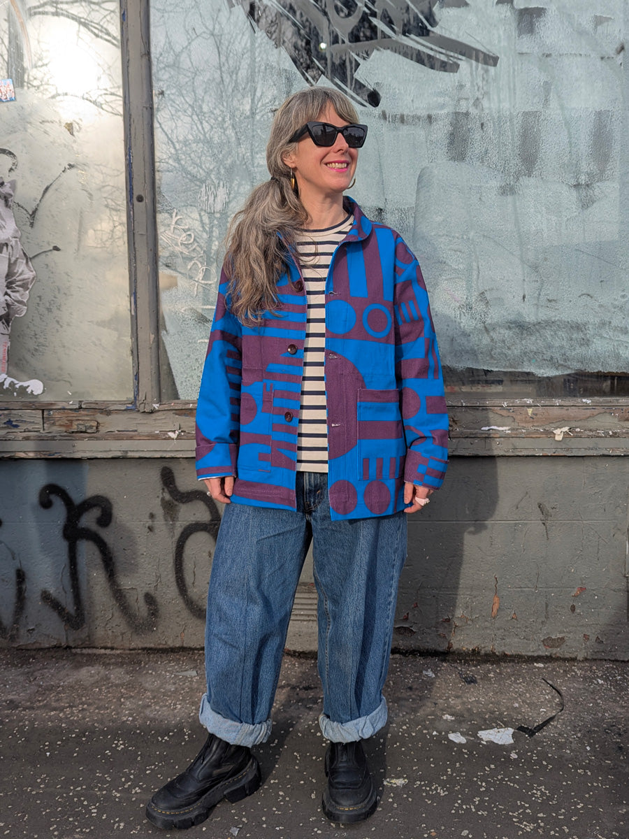 Paradox Limited Edition Chore Jacket in Blueberry