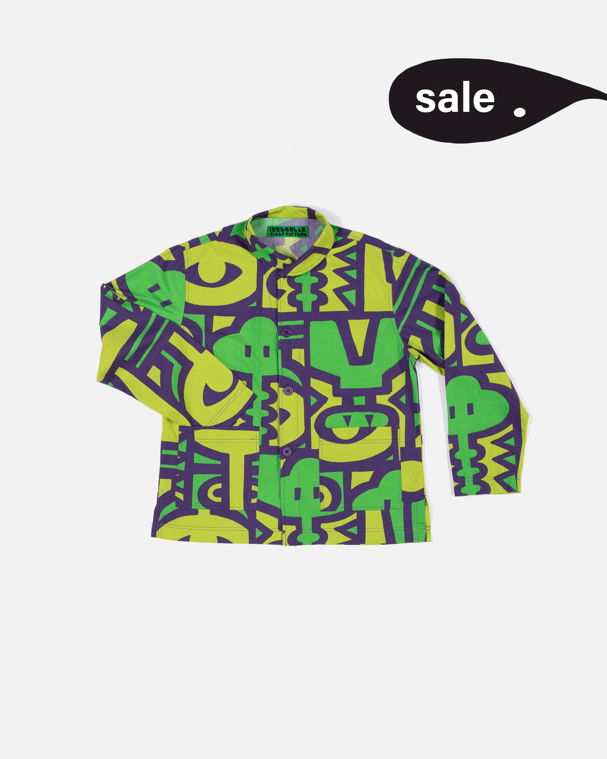 Chameleon Pyjama Jacket in Jungle