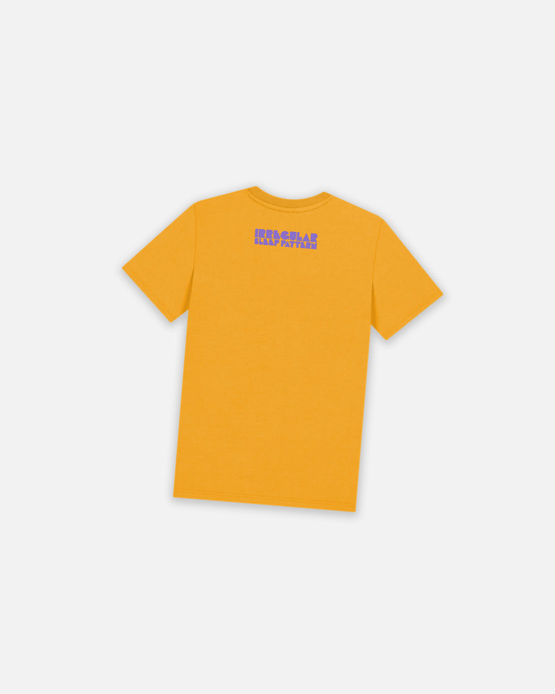 Kids Irregular T-shirt in Mustard