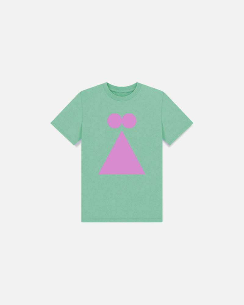 Kids Irregular T-shirt in Mint