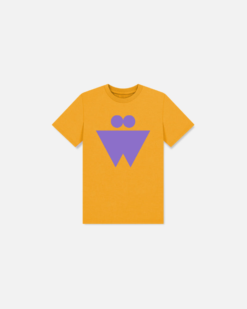 Kids Irregular T-shirt in Mustard