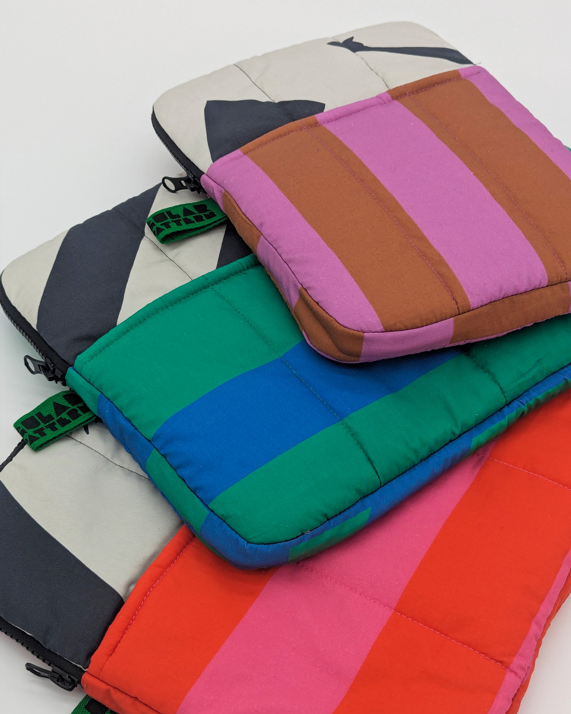 Quilted Ipad case in Caramallow