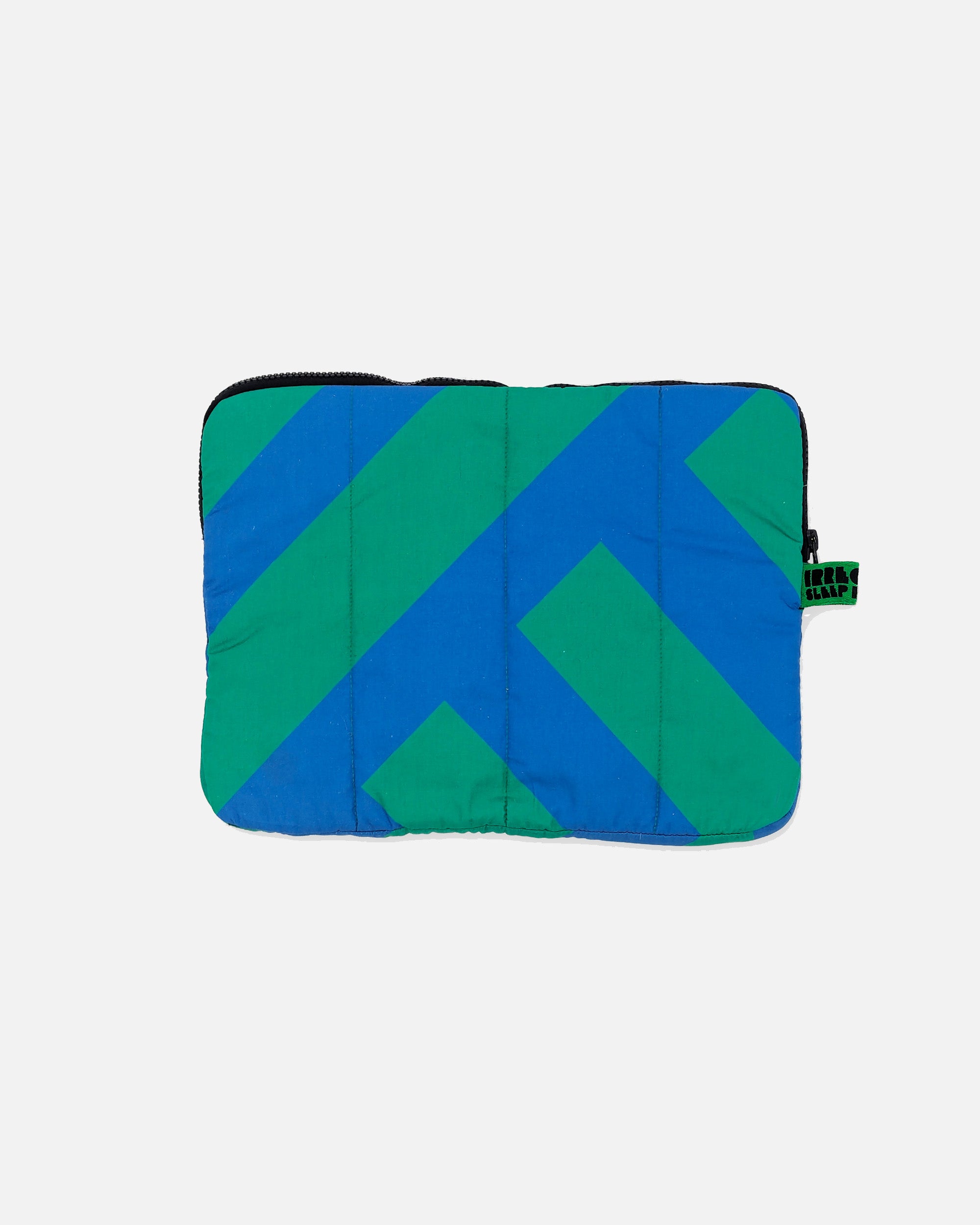 Quilted Laptop case in Kelly