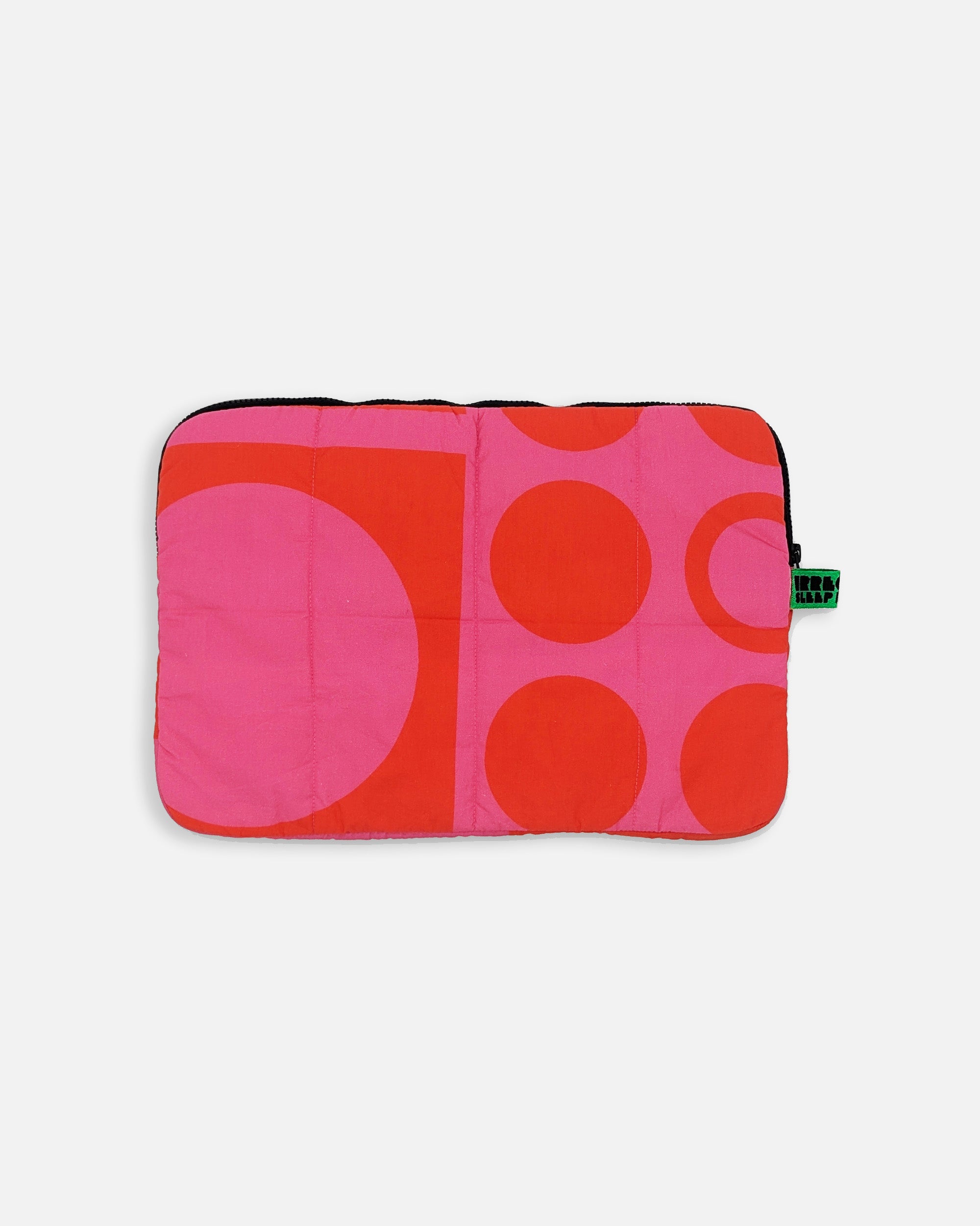 Quilted Laptop case in Hot Pink