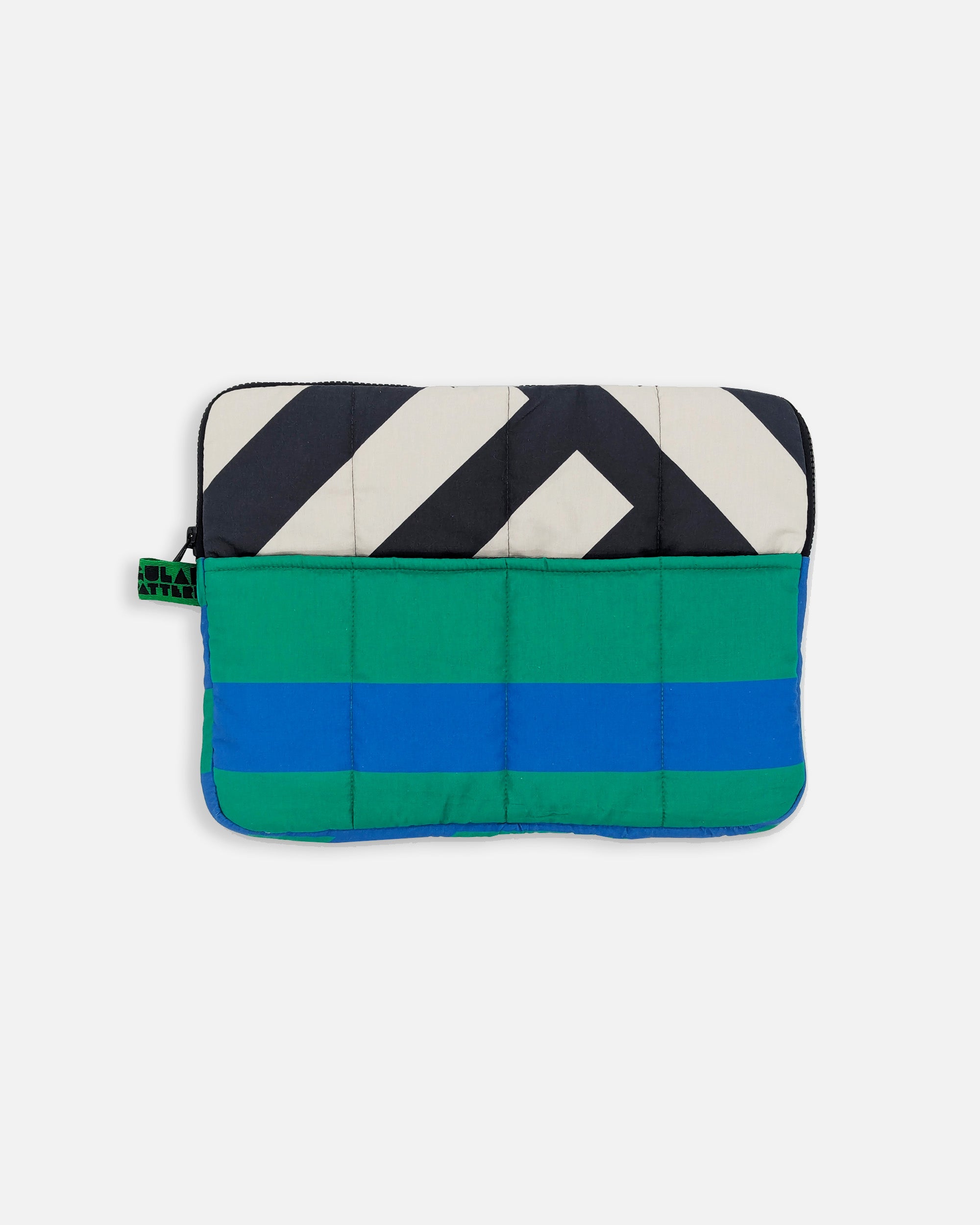 Quilted Laptop case in Kelly