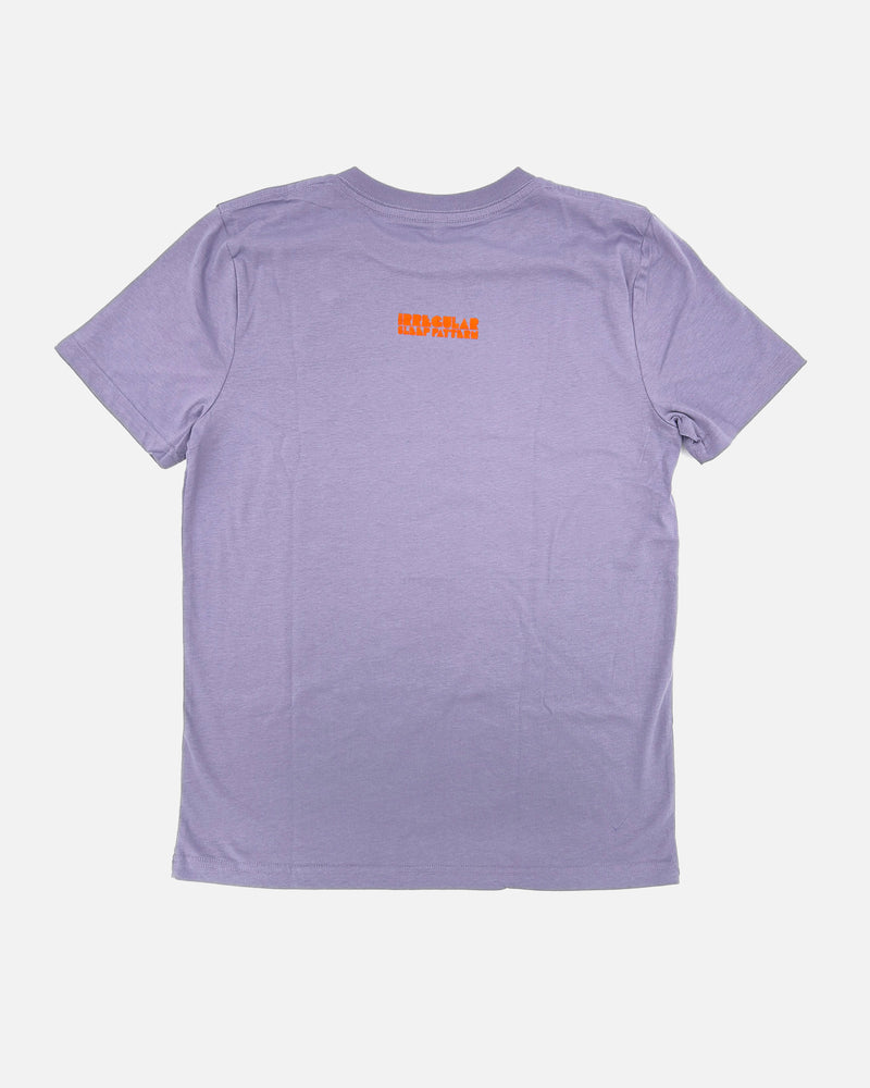 Regular-fit Irregular T-shirt in Lilac
