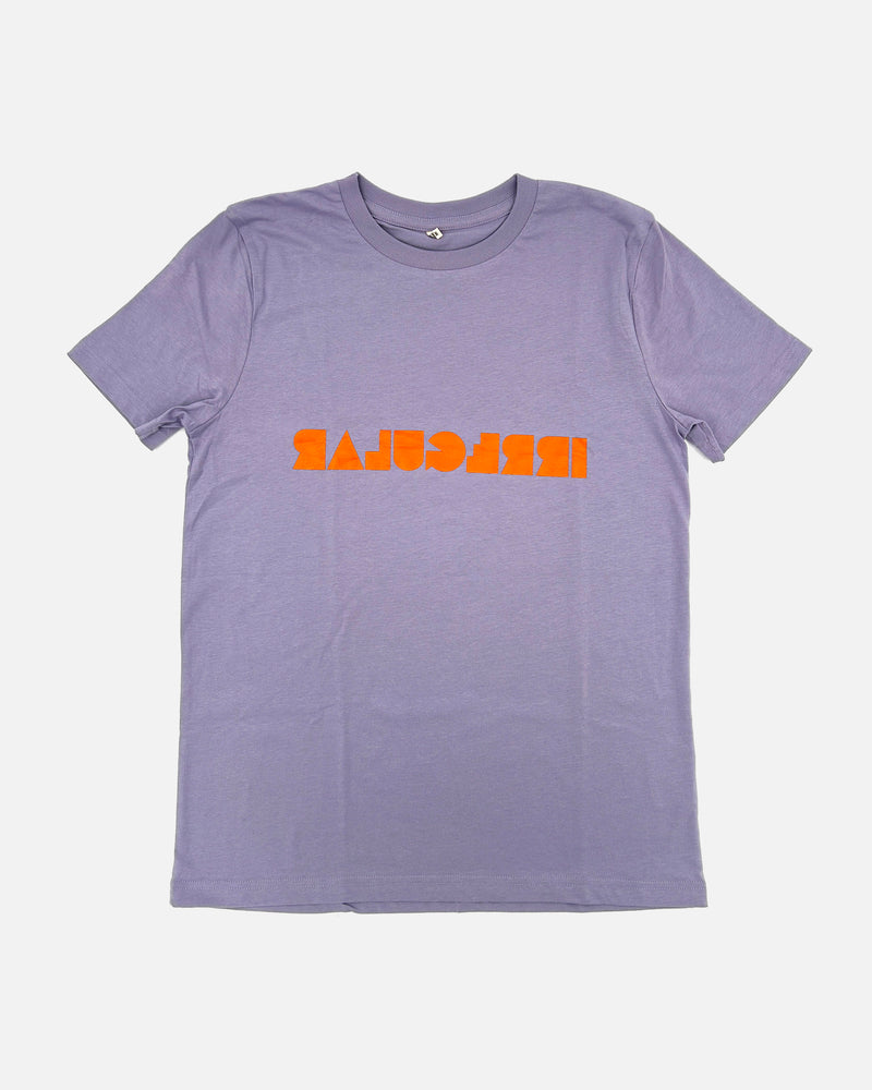 Regular-fit Irregular T-shirt in Lilac
