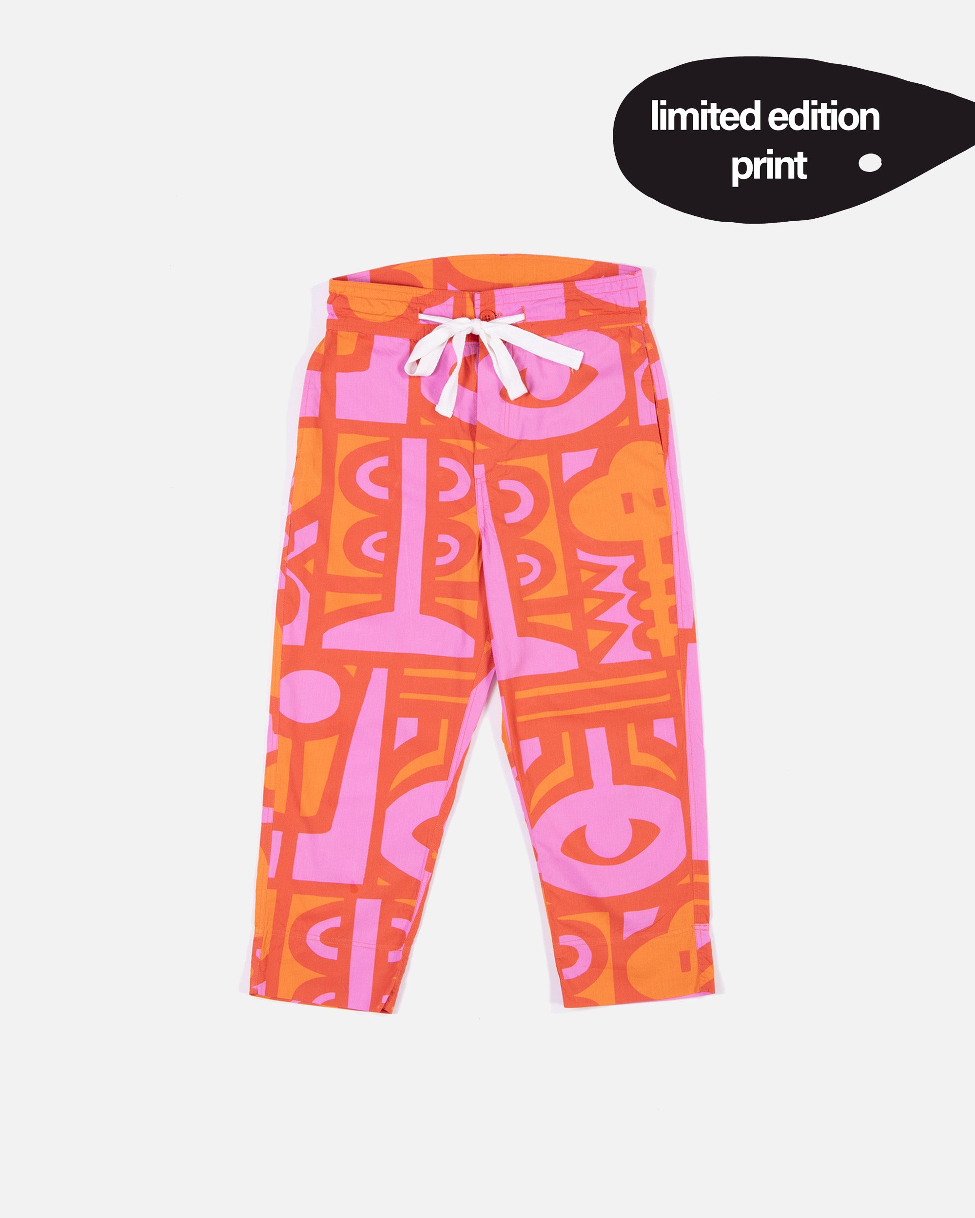 Chameleon High Waisted Trousers in Cayenne