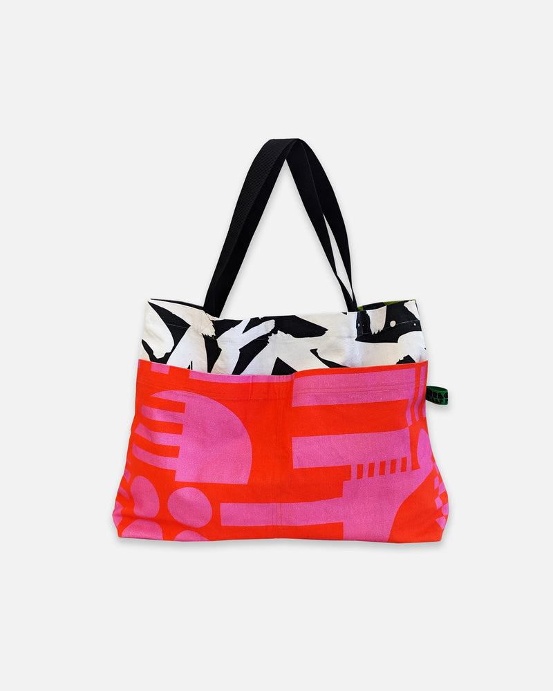 Market Bag in Hot Pink
