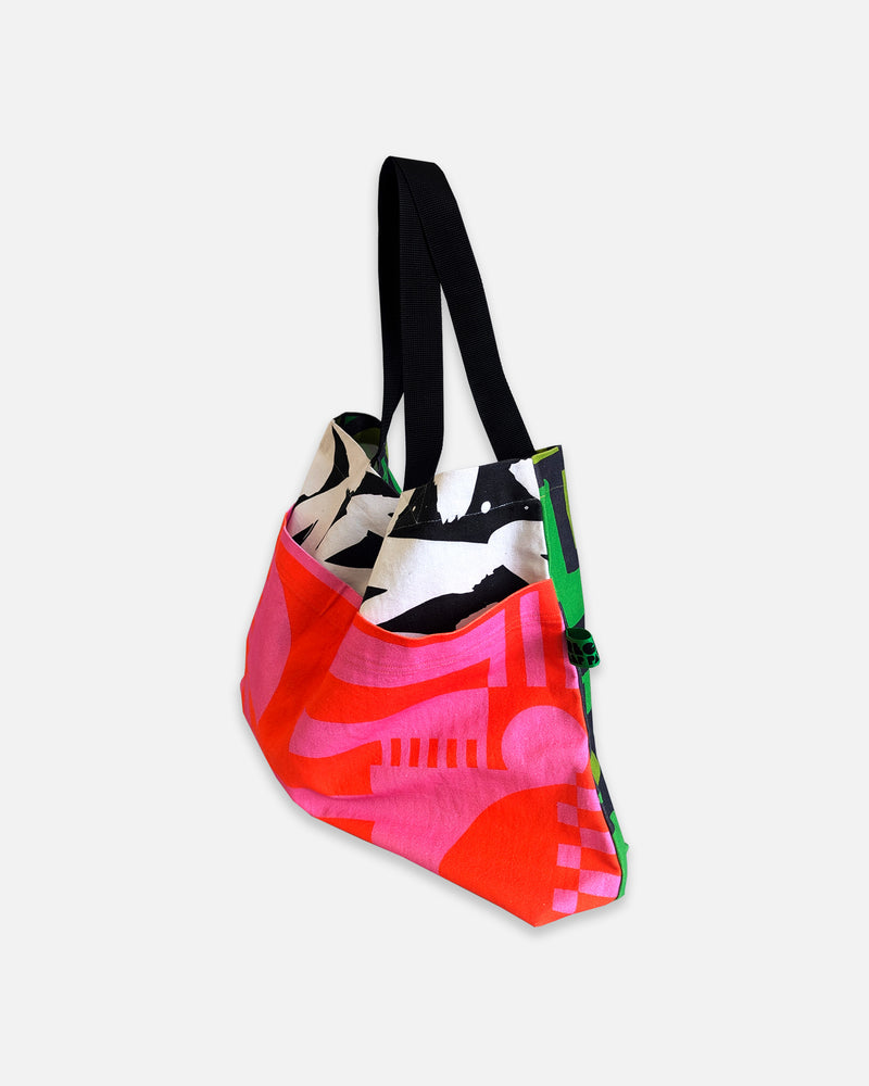 Market Bag in Hot Pink
