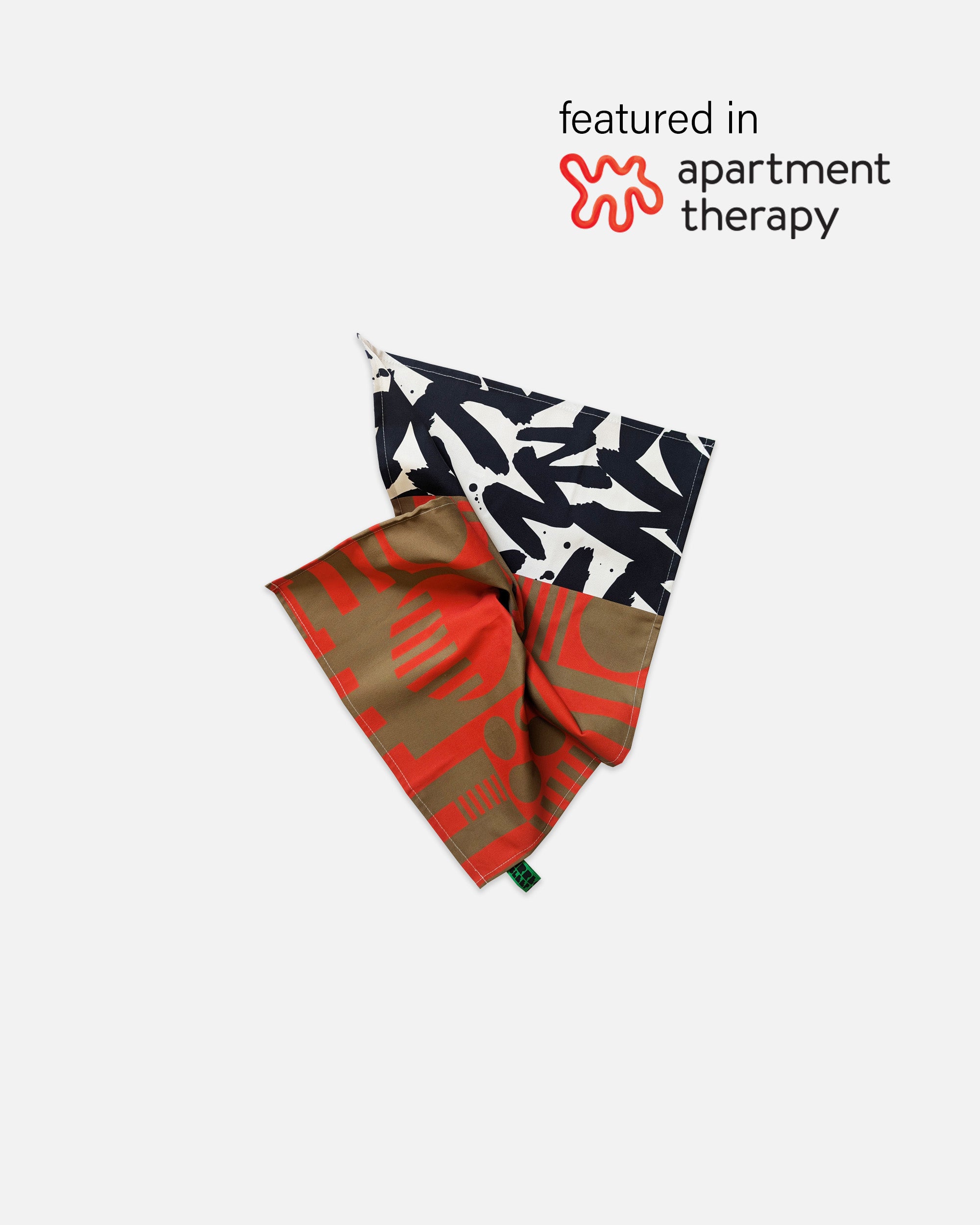 Organic Cotton Tea Towel in Marmalade