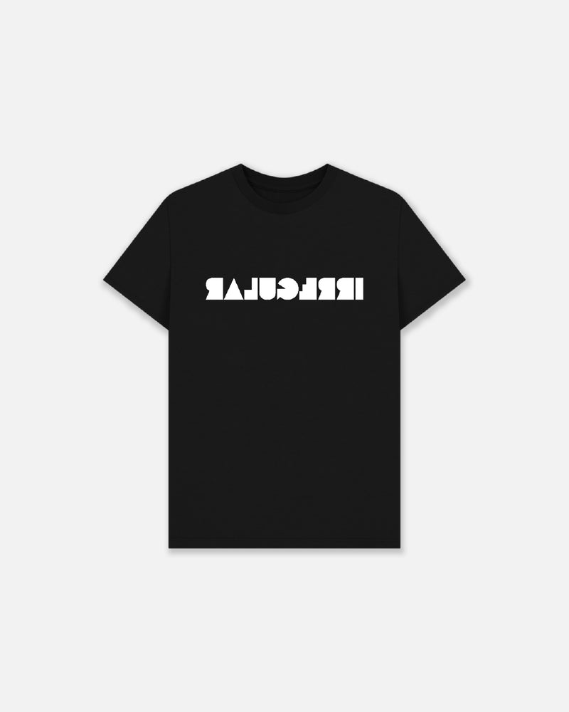 Regular-fit Irregular T-shirt in Black