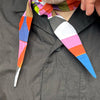 Patchwork Narrow Necktie