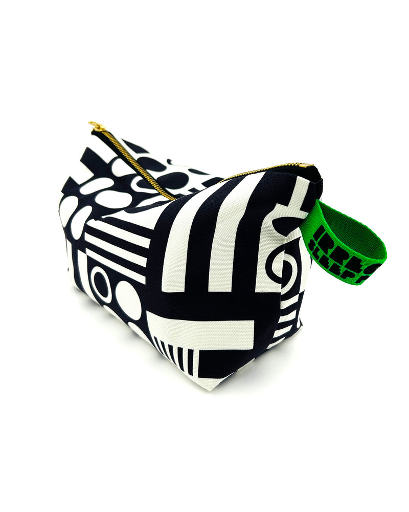 Organic Cotton Washbag in Mono