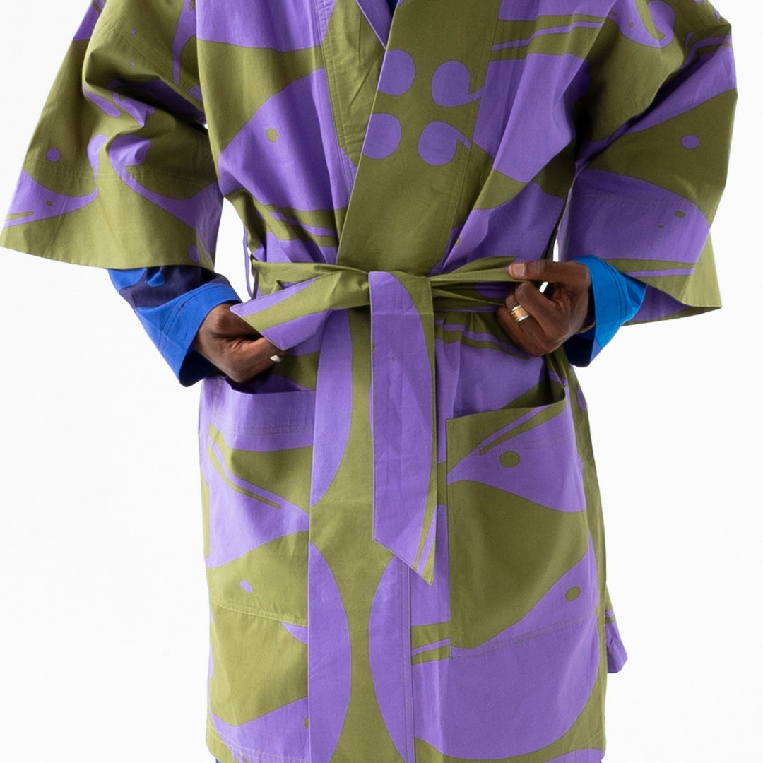 Ordinary Time Robe Barbarian Robe in Olive | Irregular Sleep Pattern