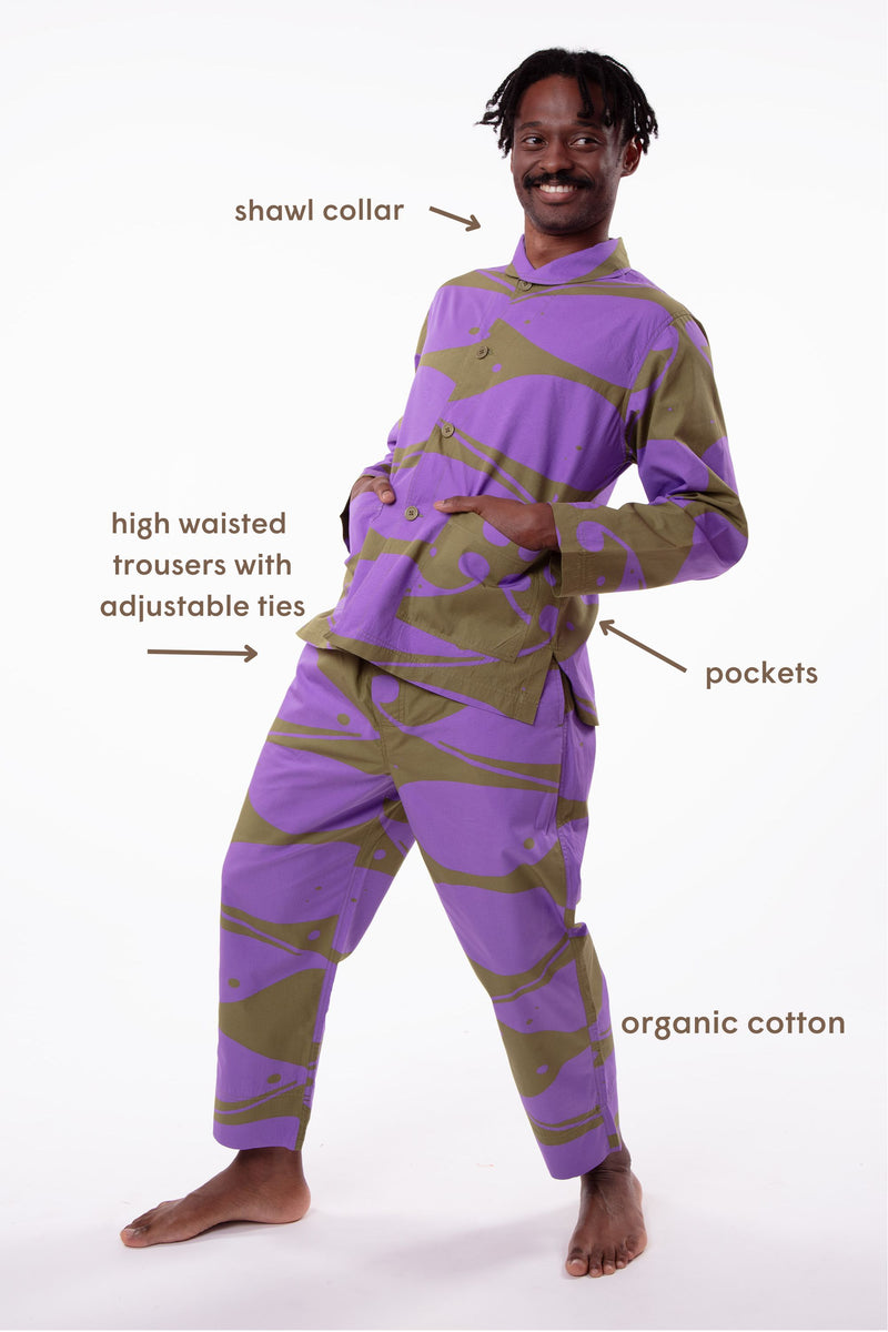 Barbarian Pyjama Suit in Olive