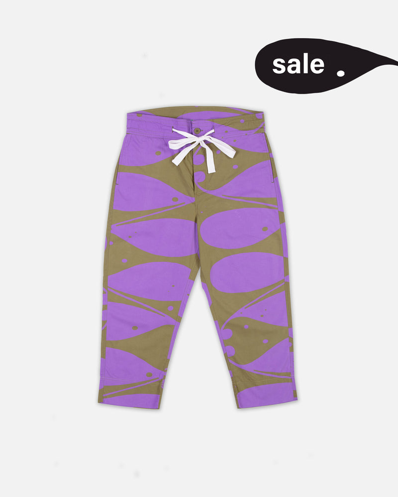 Barbarian High Waisted Trousers in Olive