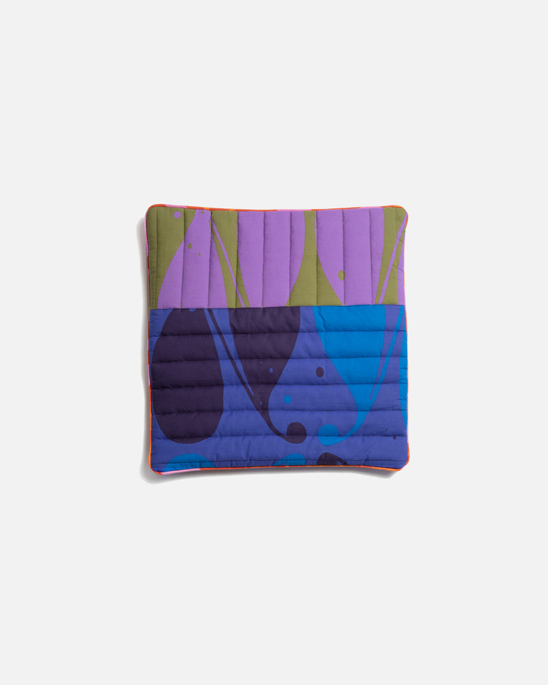 Quilted Cushion Cover in Barbarian Cosmic