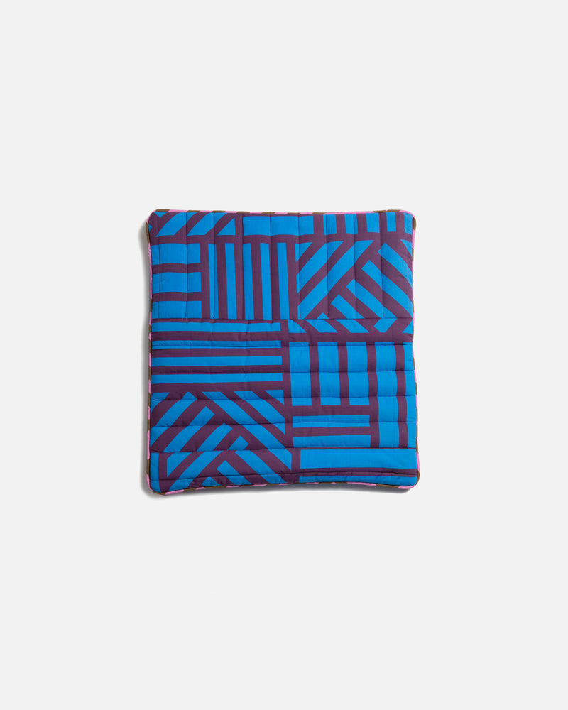 Sidewinder Blueberry Quilted Cushion Cover