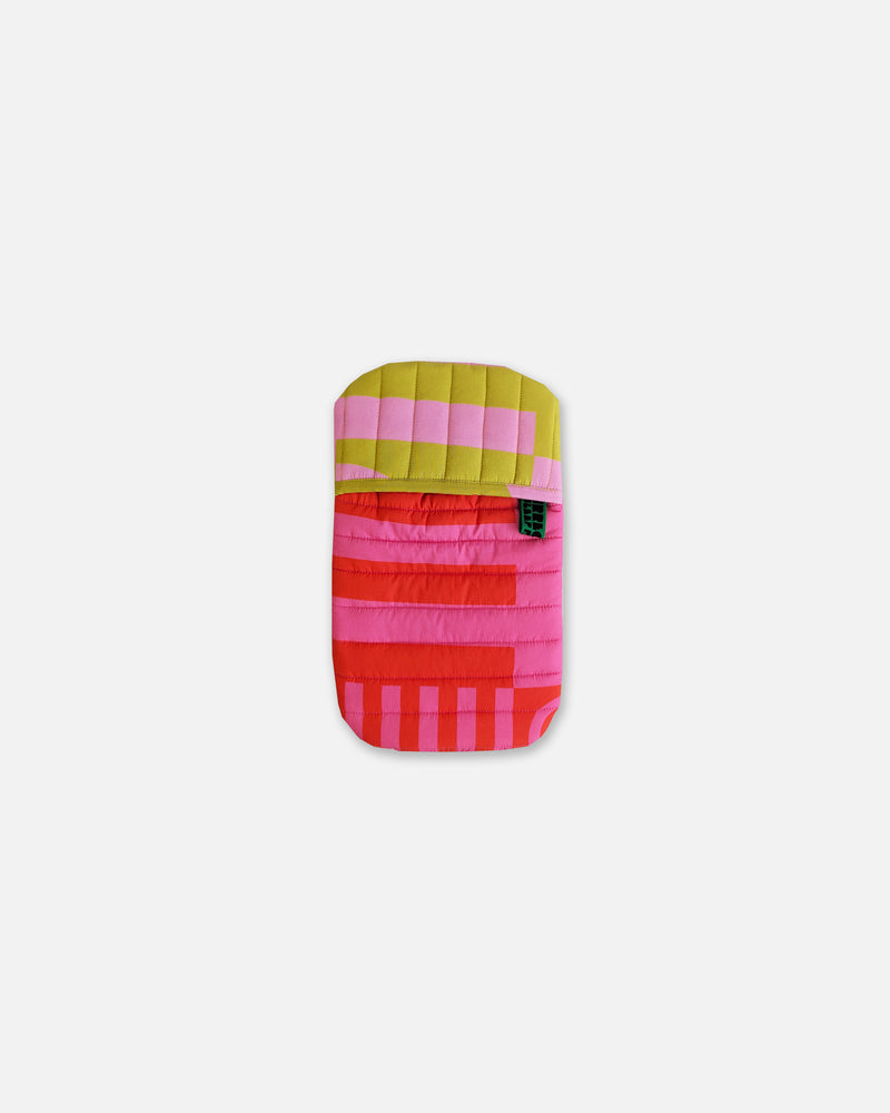 Quilted Hot Water Bottle in Paradox