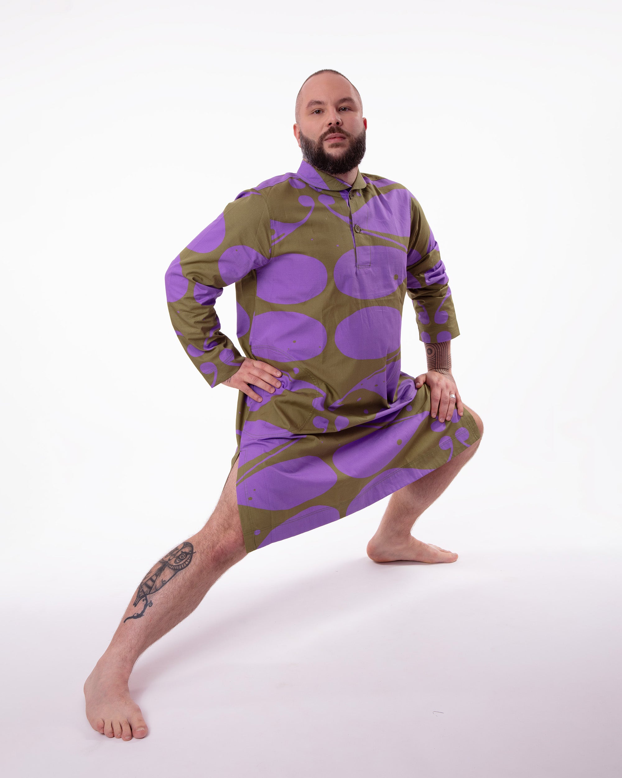 Barbarian Nightshirt / Dress in Olive