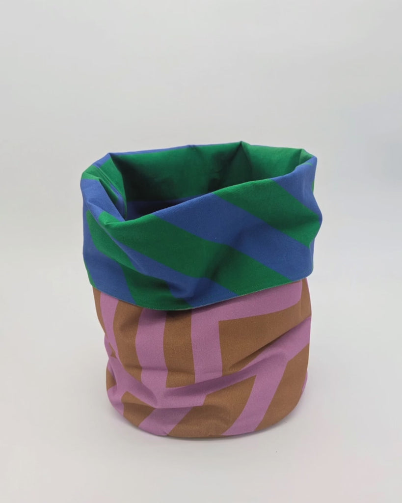 Large Storage Bag in Kelly Caramallow