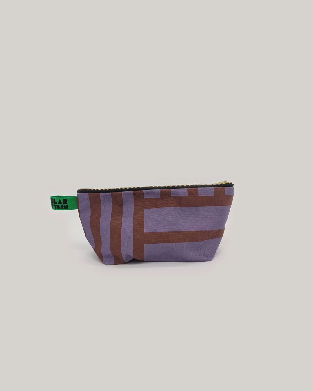 Organic Cotton Washbag in Coco