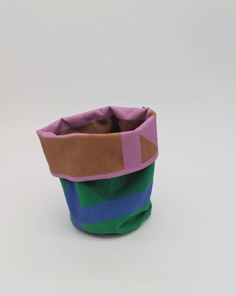 Small Storage Bag in Kelly Caramallow