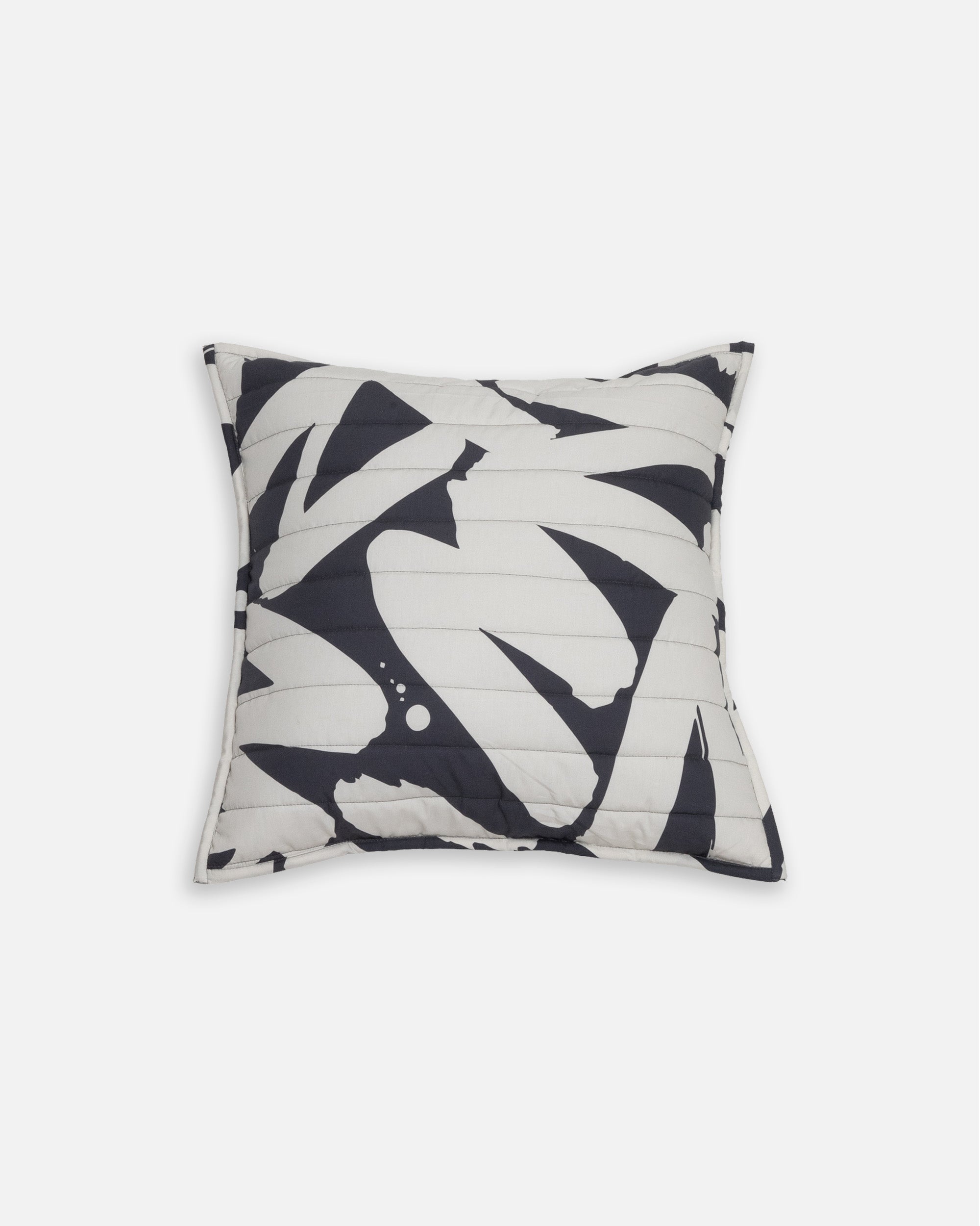 Quilted Cushion Cover in Mono
