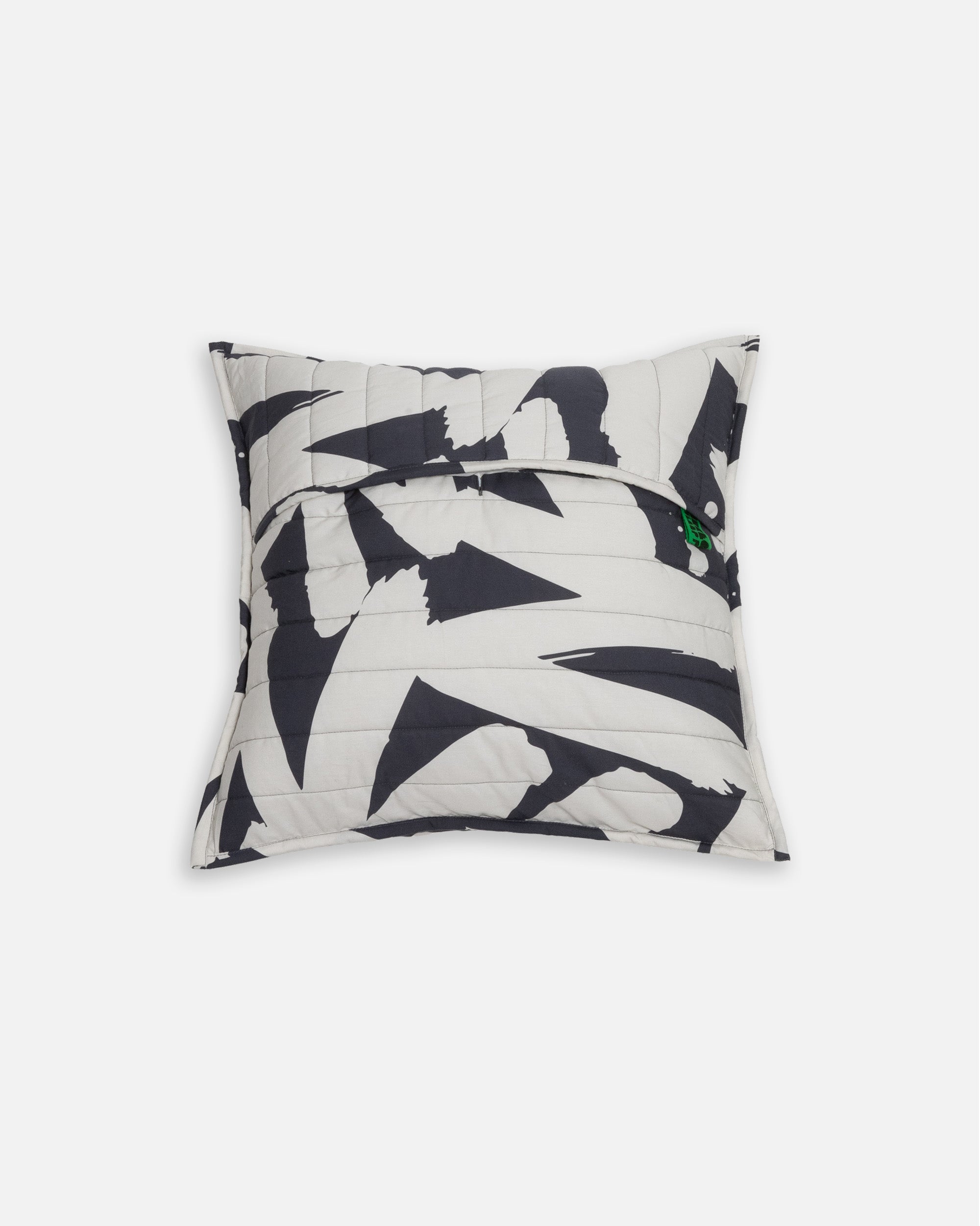 Quilted Cushion Cover in Mono