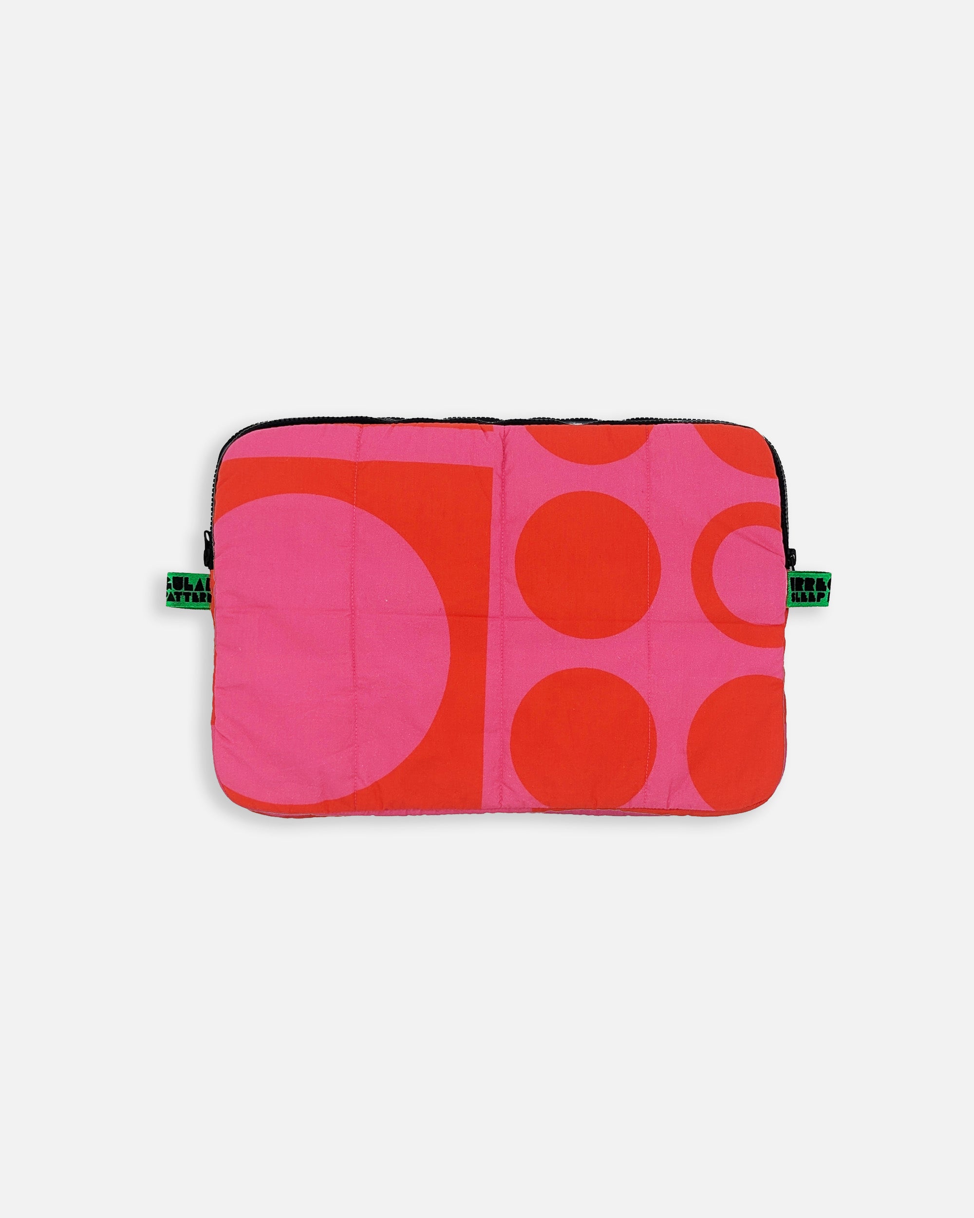 Quilted Laptop case in Hot Pink