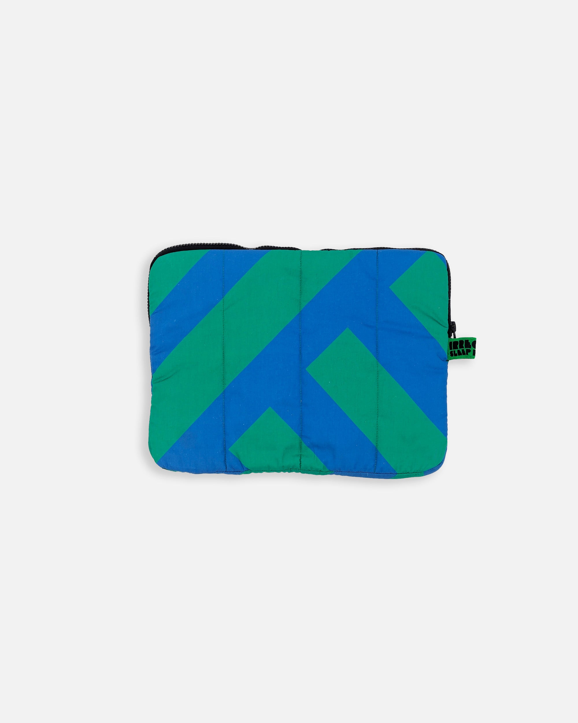 Quilted Laptop case in Kelly