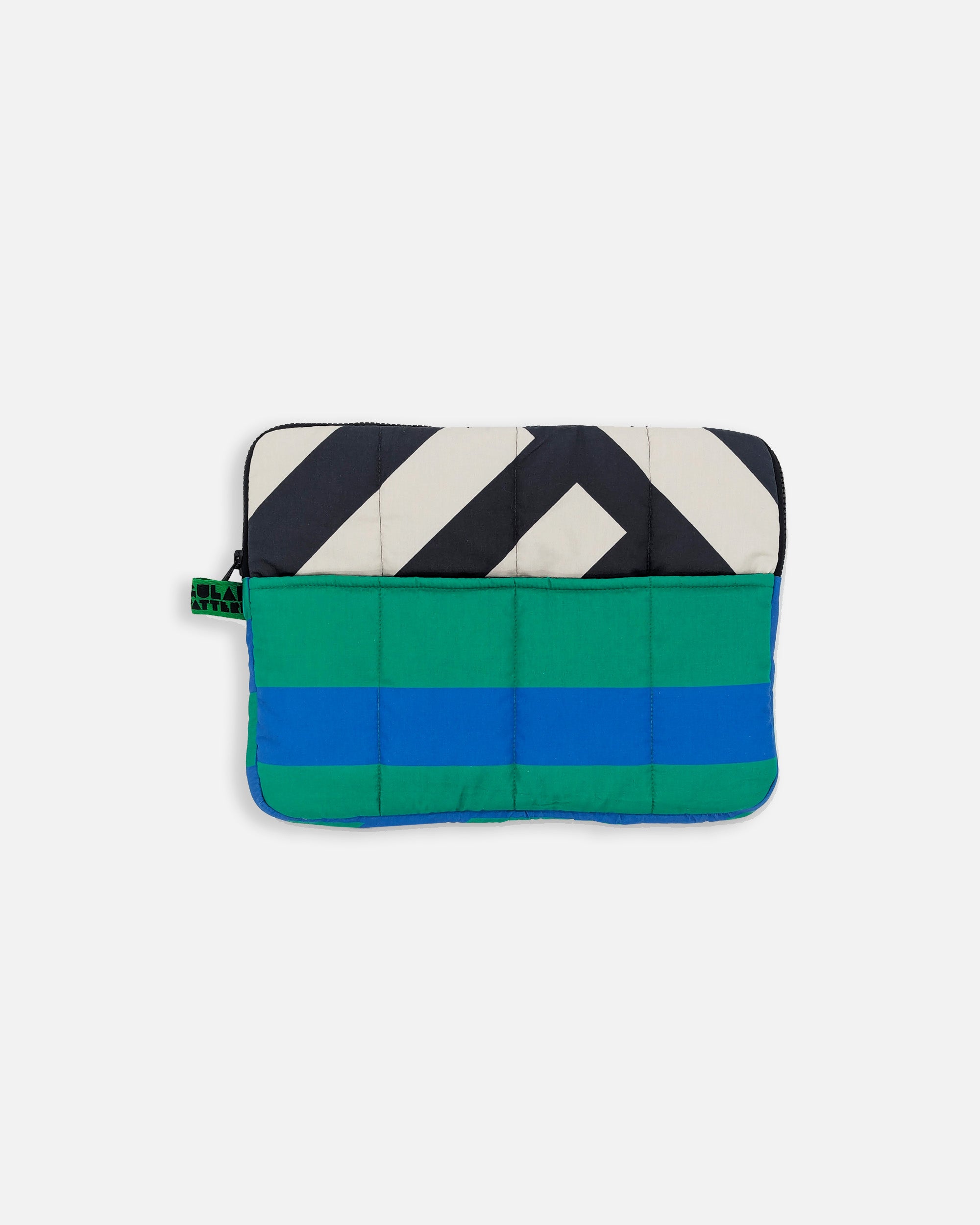 Quilted Laptop case in Kelly